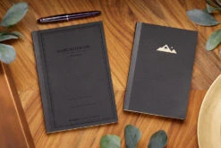 Itoya ProFolio Oasis A5 Notebook - Charcoal 11 Itoya ProFolio Oasis A5 Notebook - Charcoal -Office Supply Series Store Itoya Oasis Summit Notebooks Horizontal