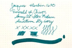 Jacques Herbin 1670 Emerald Of Chivor - 50ml Bottled Ink -Office Supply Series Store JacquesHerbin 1670 EmeraldOfChivor InkReview Leuchtturm1917 80g 1 788b5a72 1da1 4ad1 8f3d 4d3b11ec72c1