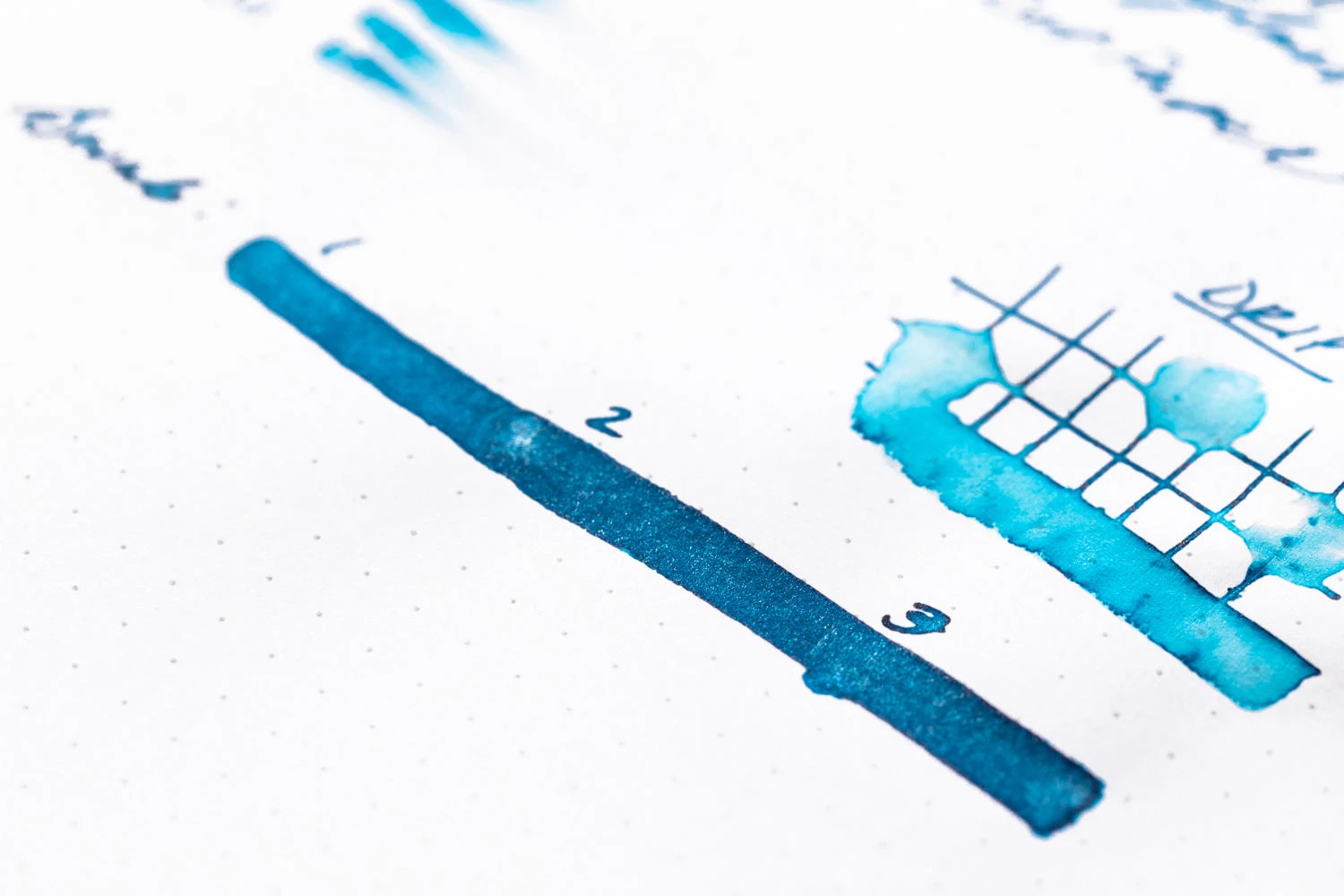 Jacques Herbin 1798 Kyanite Du Nepal - Ink Sample 12 Jacques Herbin 1798 Kyanite Du Nepal - Ink Sample - Image 11