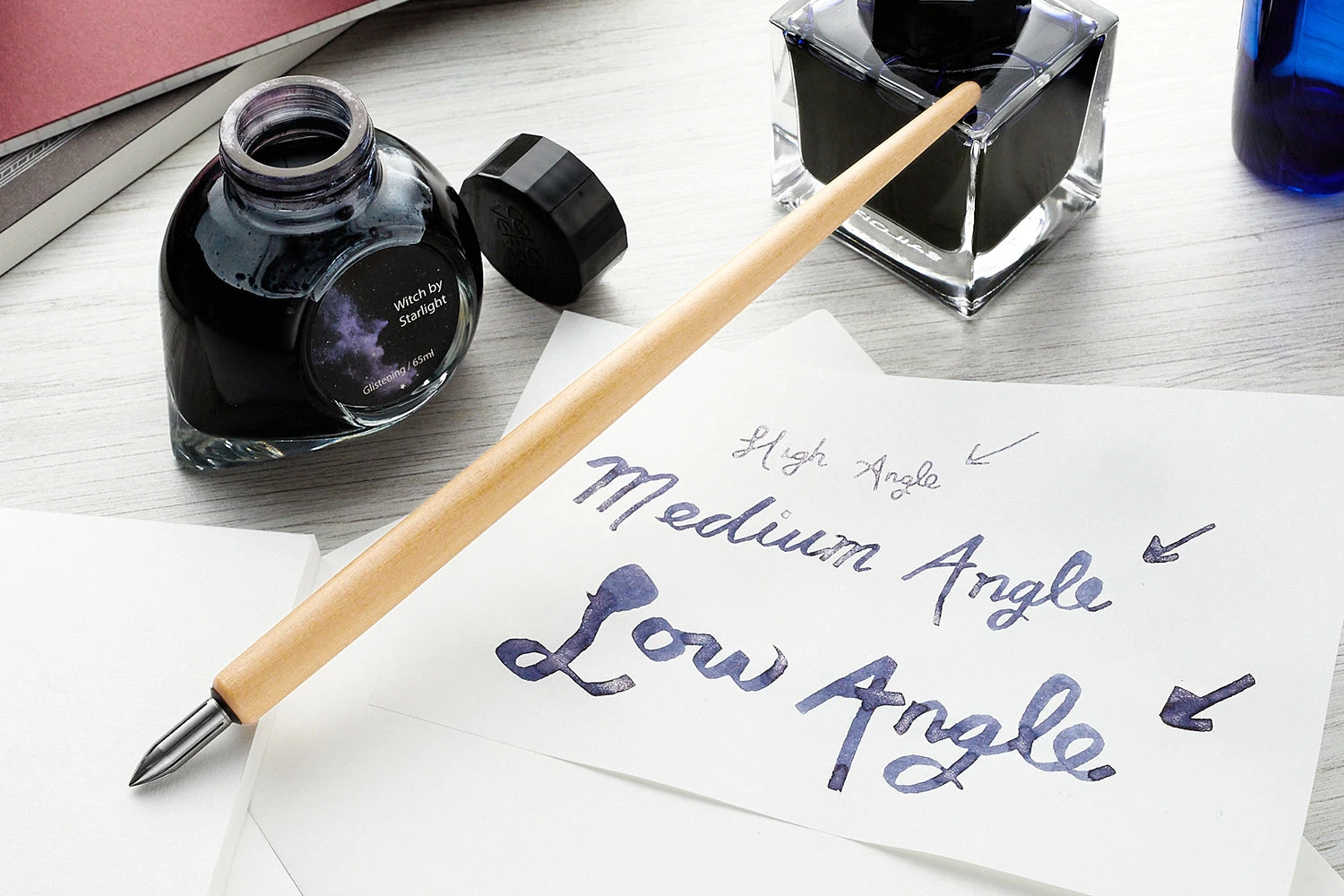 Kakimori White Sakura Wood Nib Holder 7 Kakimori White Sakura Wood Nib Holder - Image 5