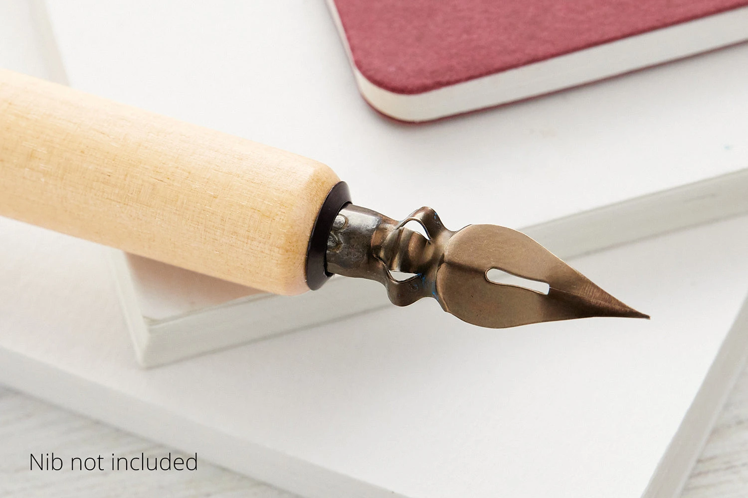 Kakimori White Sakura Wood Nib Holder 9 Kakimori White Sakura Wood Nib Holder - Image 7