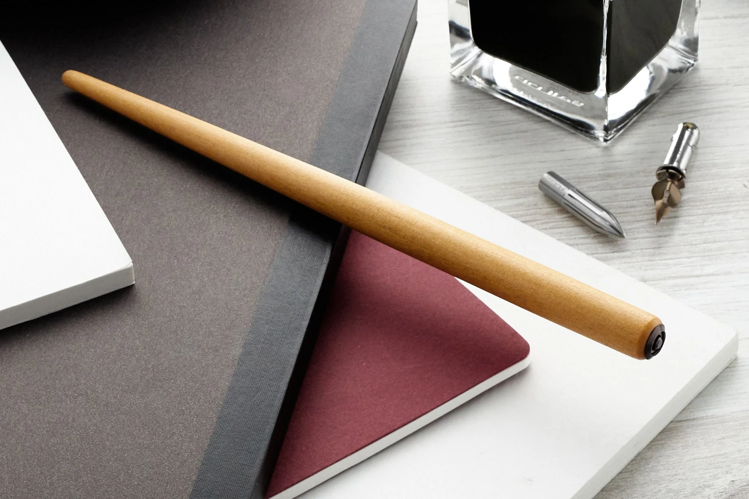 Kakimori Sakura Wood Nib Holder 4 Kakimori Sakura Wood Nib Holder - Image 2