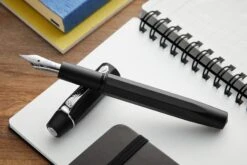 Kaweco Original Fountain Pen - Black Chrome -Office Supply Series Store Kaweco Original Black 3