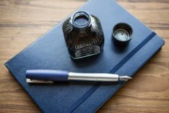 Leuchtturm1917 Medium A5 Notebook - Navy, Dot Grid -Office Supply Series Store Leuchtturm1917 A5Hardcover DotGrid NW 10