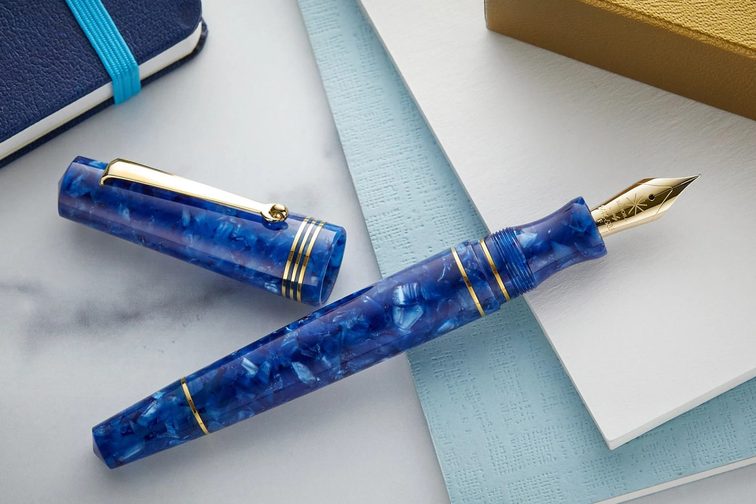 Maiora Capsule Fountain Pen - Blue Mare (Limited Edition) 3 Maiora Capsule Fountain Pen - Blue Mare (Limited Edition)
