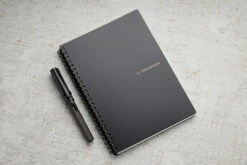 Maruman Mnemosyne N105 A5 Notebook - Dot Grid -Office Supply Series Store Maruman Mnemosyne 105 A5Notebook DotGrid Detail Cover 1