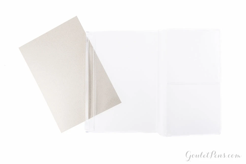 Traveler's Notebook Accessory 004 - Zippered Pocket (Passport) 5 Traveler's Notebook Accessory 004 - Zippered Pocket (Passport) - Image 3