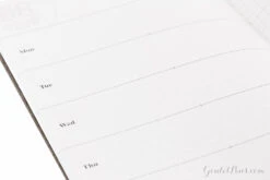 Traveler's Notebook Regular Refill 019 - Weekly Planner + Grid -Office Supply Series Store Midori Regular Refill 019 6