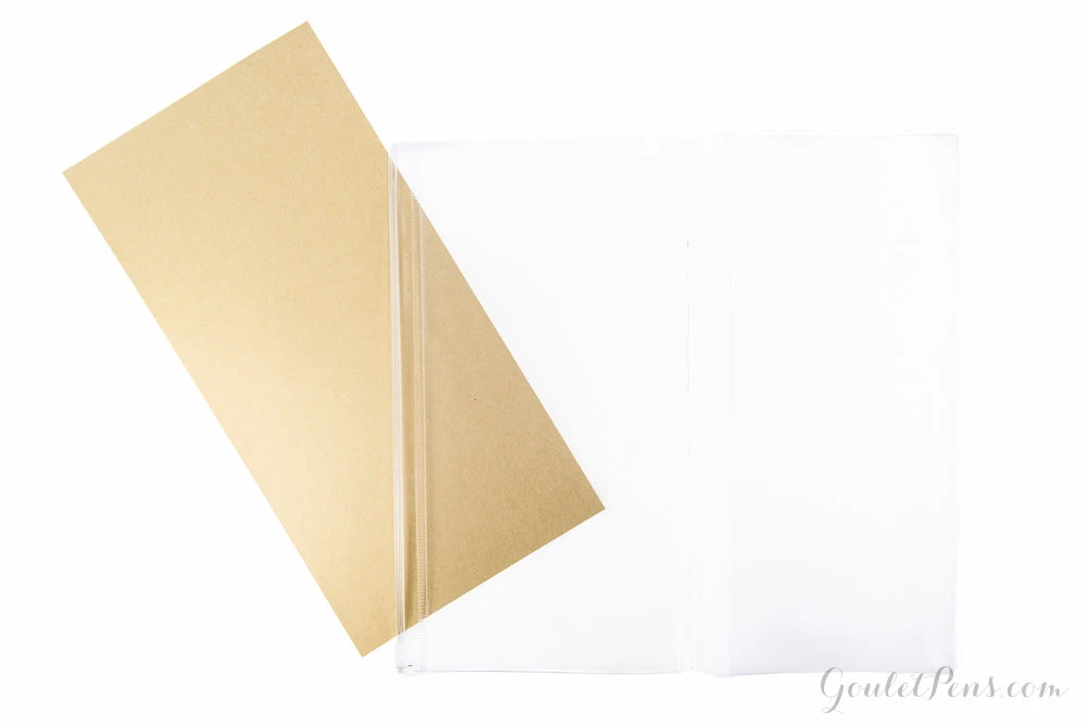 Traveler's Notebook Accessory 008 - Zippered Pocket (Regular) 5 Traveler's Notebook Accessory 008 - Zippered Pocket (Regular) - Image 3