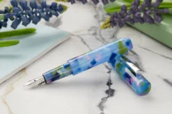 Monteverde MVP Fountain Pen - Blue Squares -Office Supply Series Store Monteverde MVP BlueSquares 3