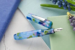 Monteverde MVP Fountain Pen - Blue Squares -Office Supply Series Store Monteverde MVP BlueSquares 5