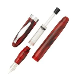 Noodler's Ahab Flex Fountain Pen - Cardinal Darkness -Office Supply Series Store Noodlers Ahab CardinalDarkness OW 3