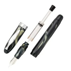 Noodler's Ahab Flex Fountain Pen - Ivory Darkness -Office Supply Series Store Noodlers Ahab Flex IvoryDarkness OW 3