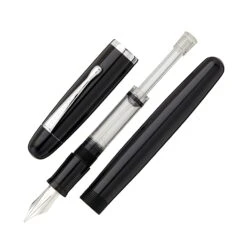 Noodler's Neponset Ebonite Flex Fountain Pen - Black -Office Supply Series Store Noodlers Neponset Ebonite Black OW 3