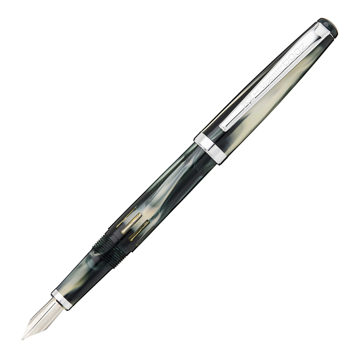 Noodler's Nib Creaper Flex Fountain Pen - Ivory Darkness 3 Noodler's Nib Creaper Flex Fountain Pen - Ivory Darkness