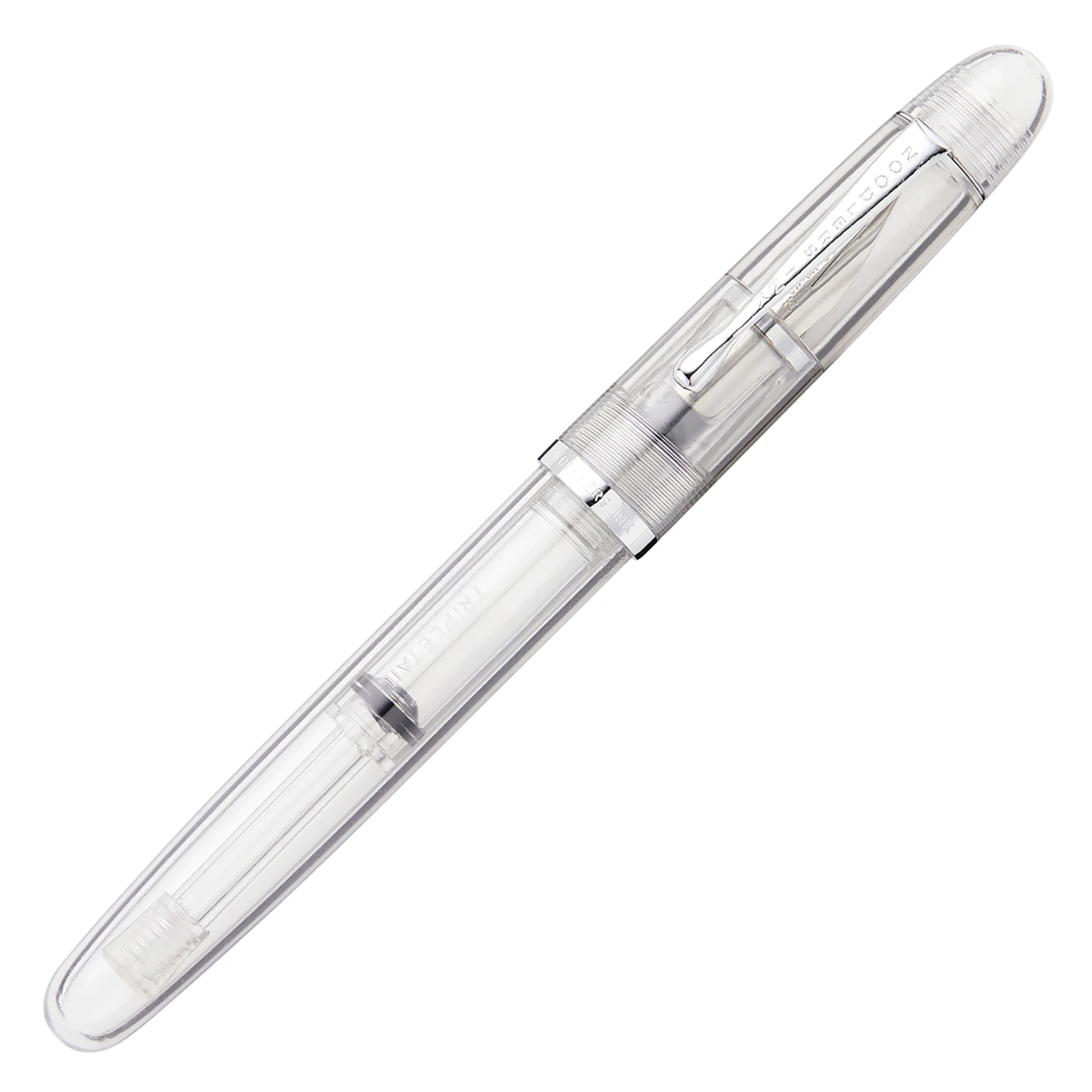 Noodler's Triple Tail Flex Fountain Pen - Clear 4 Noodler's Triple Tail Flex Fountain Pen - Clear - Image 2