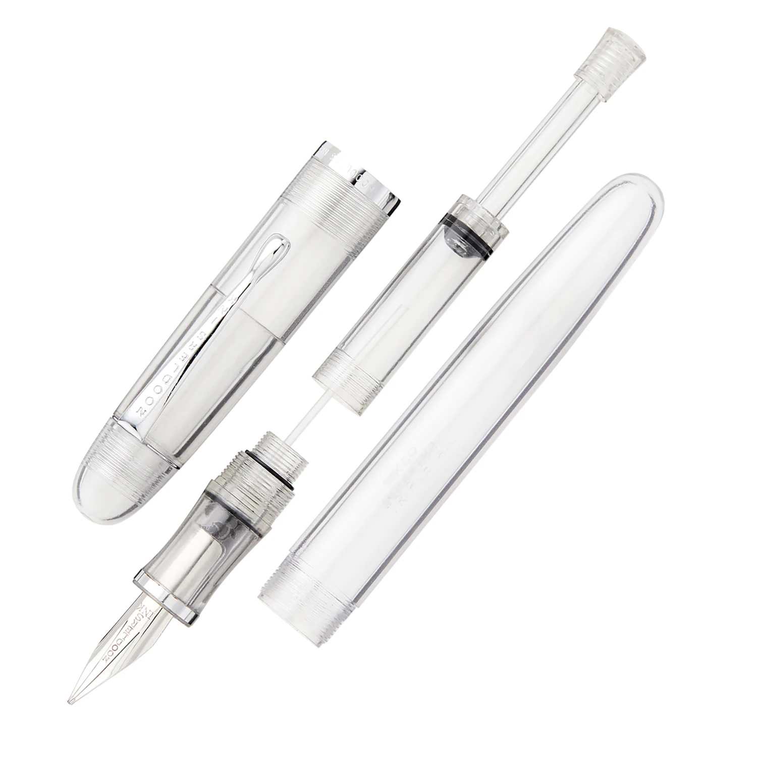 Noodler's Triple Tail Flex Fountain Pen - Clear 5 Noodler's Triple Tail Flex Fountain Pen - Clear - Image 3