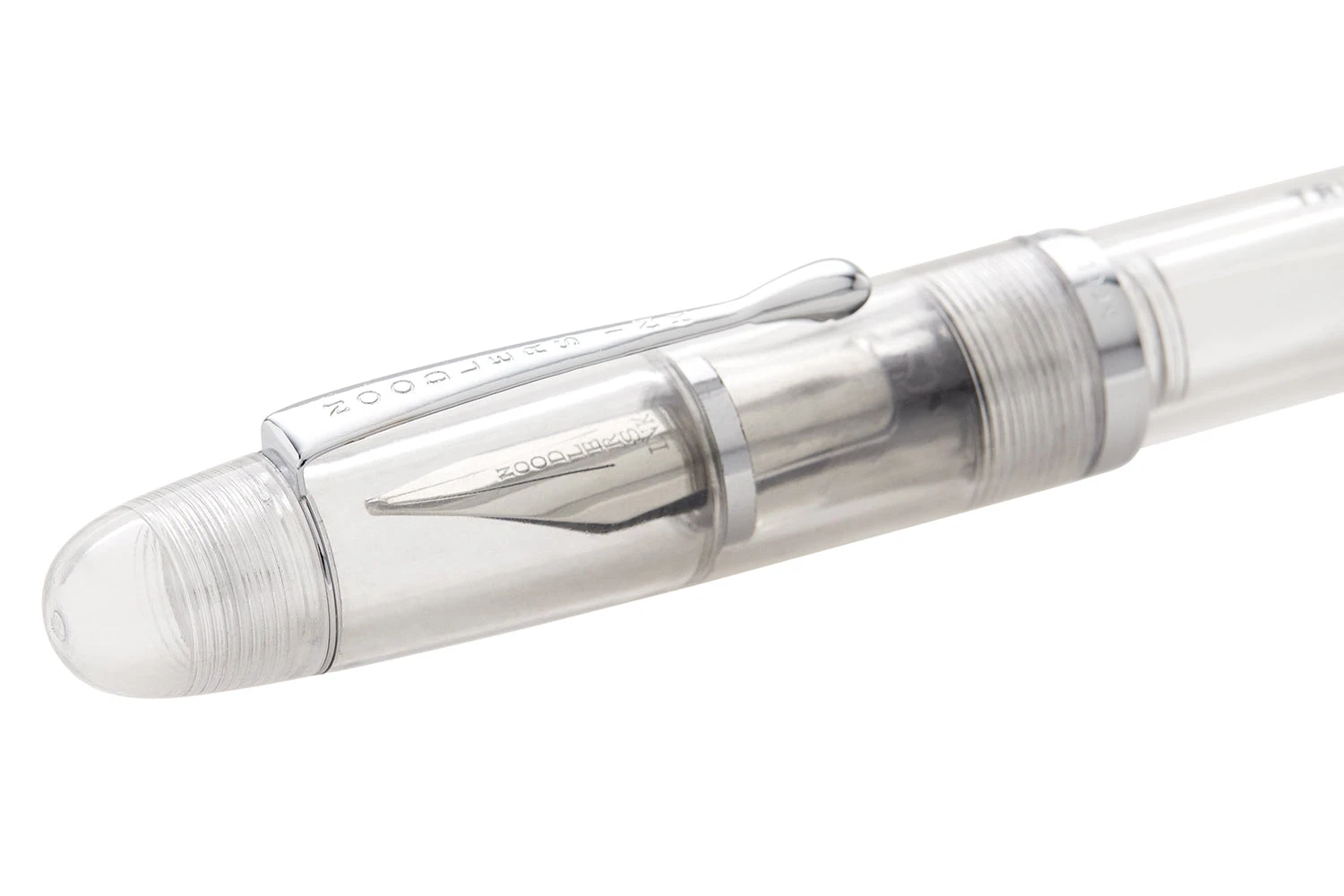 Noodler's Triple Tail Flex Fountain Pen - Clear 7 Noodler's Triple Tail Flex Fountain Pen - Clear - Image 5