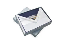 Original Crown Mill Bicolor Note Card Correspondence Set - Cream/Green -Office Supply Series Store OCMBiColorNavyNoteW 5f5020a0 e730 46b6 91a4 e99cc8edc6c2