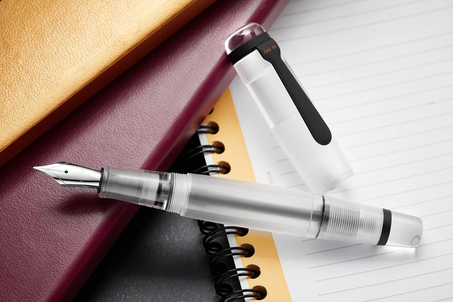 Opus 88 OMAR Fountain Pen - Clear 11 Opus 88 OMAR Fountain Pen - Clear - Image 9