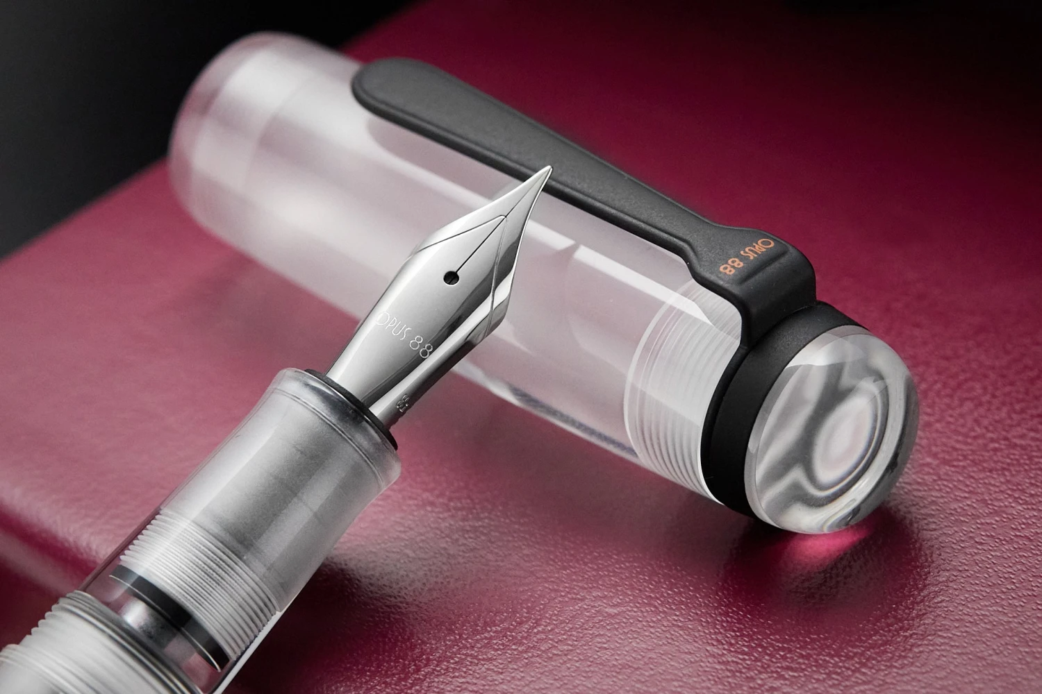 Opus 88 OMAR Fountain Pen - Clear 10 Opus 88 OMAR Fountain Pen - Clear - Image 8