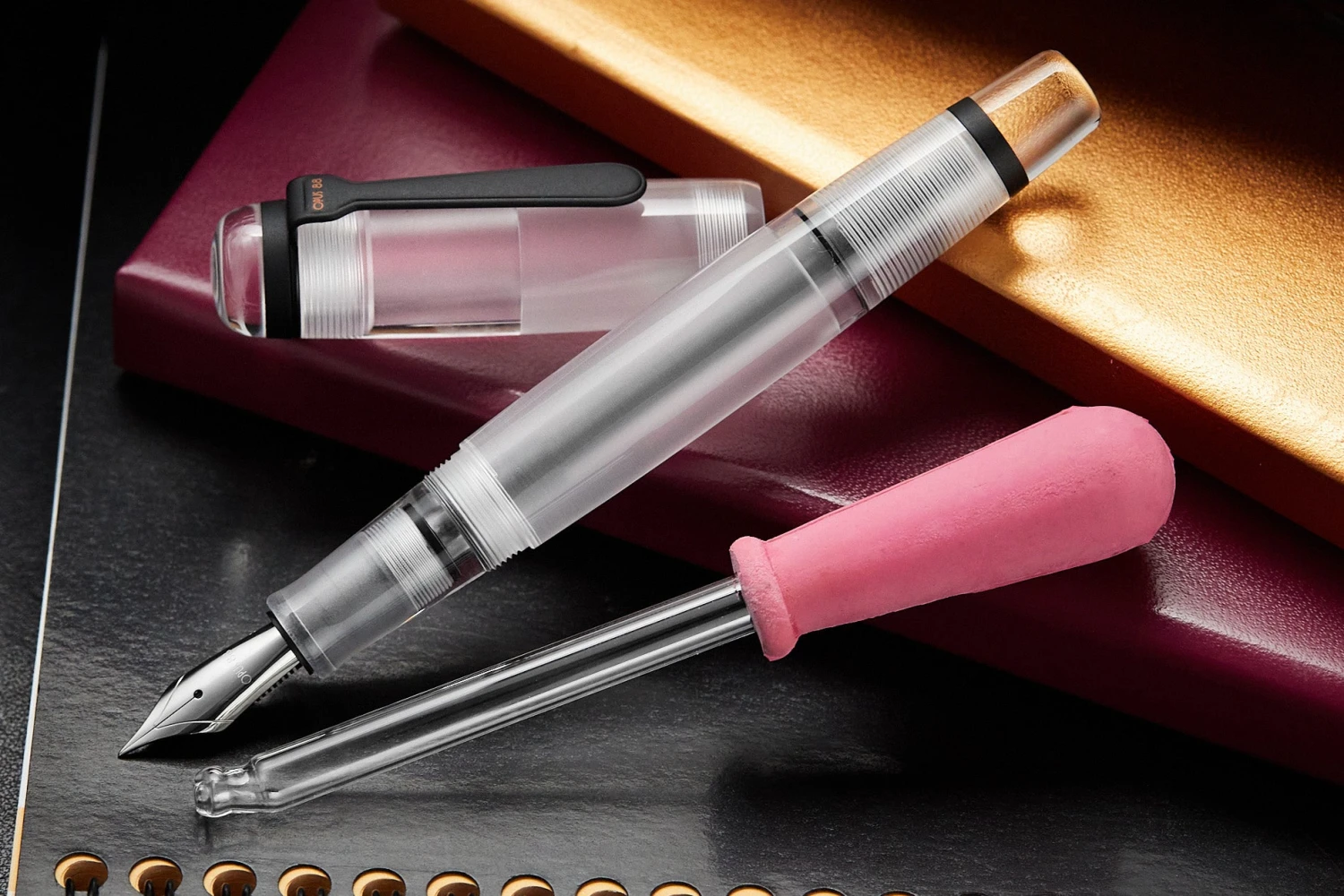 Opus 88 OMAR Fountain Pen - Clear 12 Opus 88 OMAR Fountain Pen - Clear - Image 10