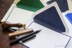 Original Crown Mill Bicolor Note Card Correspondence Set - Cream/Green -Office Supply Series Store OriginalCrownMill BiColor NoteCard Set 4 243df9f8 9519 458c 9903 4c037272a51e