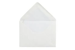 Original Crown Mill Classic Laid Small Envelopes - White -Office Supply Series Store OriginalCrownMill ClassicLaidSmallEnvelopes White OW 2