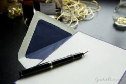 Original Crown Mill Bicolor A5 Correspondence Set - Cream/Navy -Office Supply Series Store OriginalCrownMill CorrespondenceSet CreamNavy 4