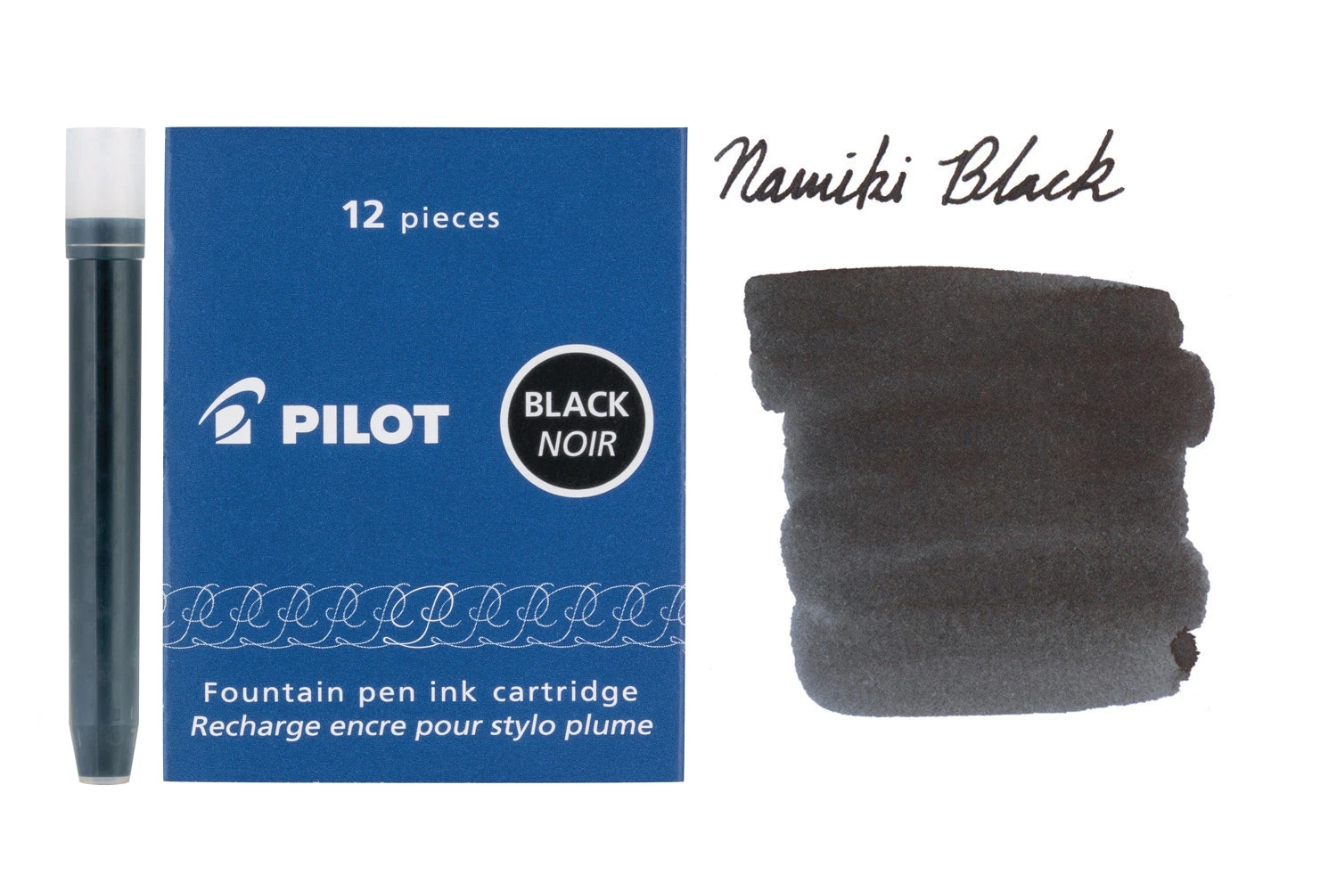 Pilot Namiki Black - Ink Cartridges 3 Pilot Namiki Black - Ink Cartridges