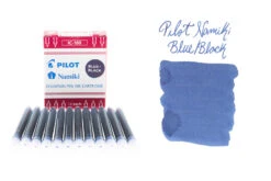 Pilot Namiki Blue/Black - Ink Cartridges -Office Supply Series Store Pilot BlueBlack Cartridges SwabText