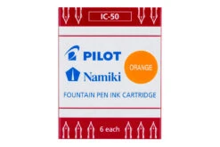 Pilot Namiki Orange - Ink Cartridges -Office Supply Series Store Pilot Cartridge Orange stock 2