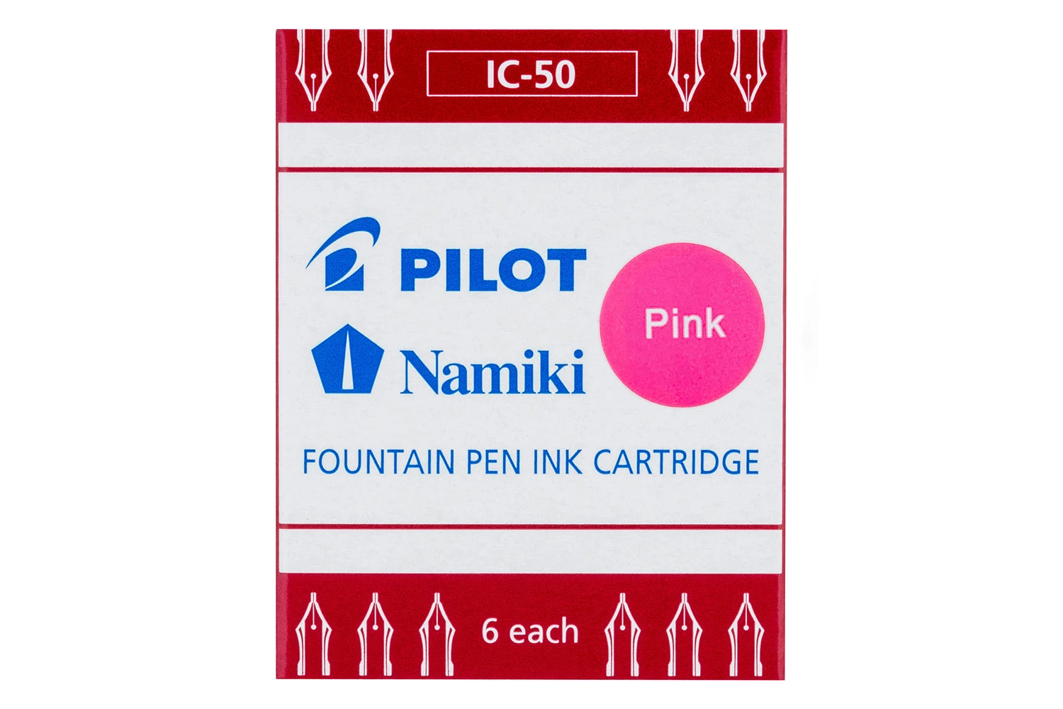 Pilot Namiki Pink - Ink Cartridges 6 Pilot Namiki Pink - Ink Cartridges - Image 4