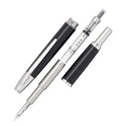 Pilot Vanishing Point Decimo Fountain Pen - Black -Office Supply Series Store Pilot Decimo Black OW 3