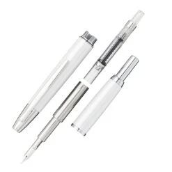 Pilot Vanishing Point Decimo Fountain Pen - White -Office Supply Series Store Pilot Decimo White OW 3