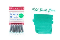 Pilot Namiki Green - Ink Cartridges 7 Pilot Namiki Green - Ink Cartridges -Office Supply Series Store Pilot Green Cartridges SwabText