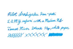 Pilot Iroshizuku Kon-peki - 50ml Bottled Ink -Office Supply Series Store Pilot InkReview Iroshizuku KonPeki TomoeRiver 52g 1