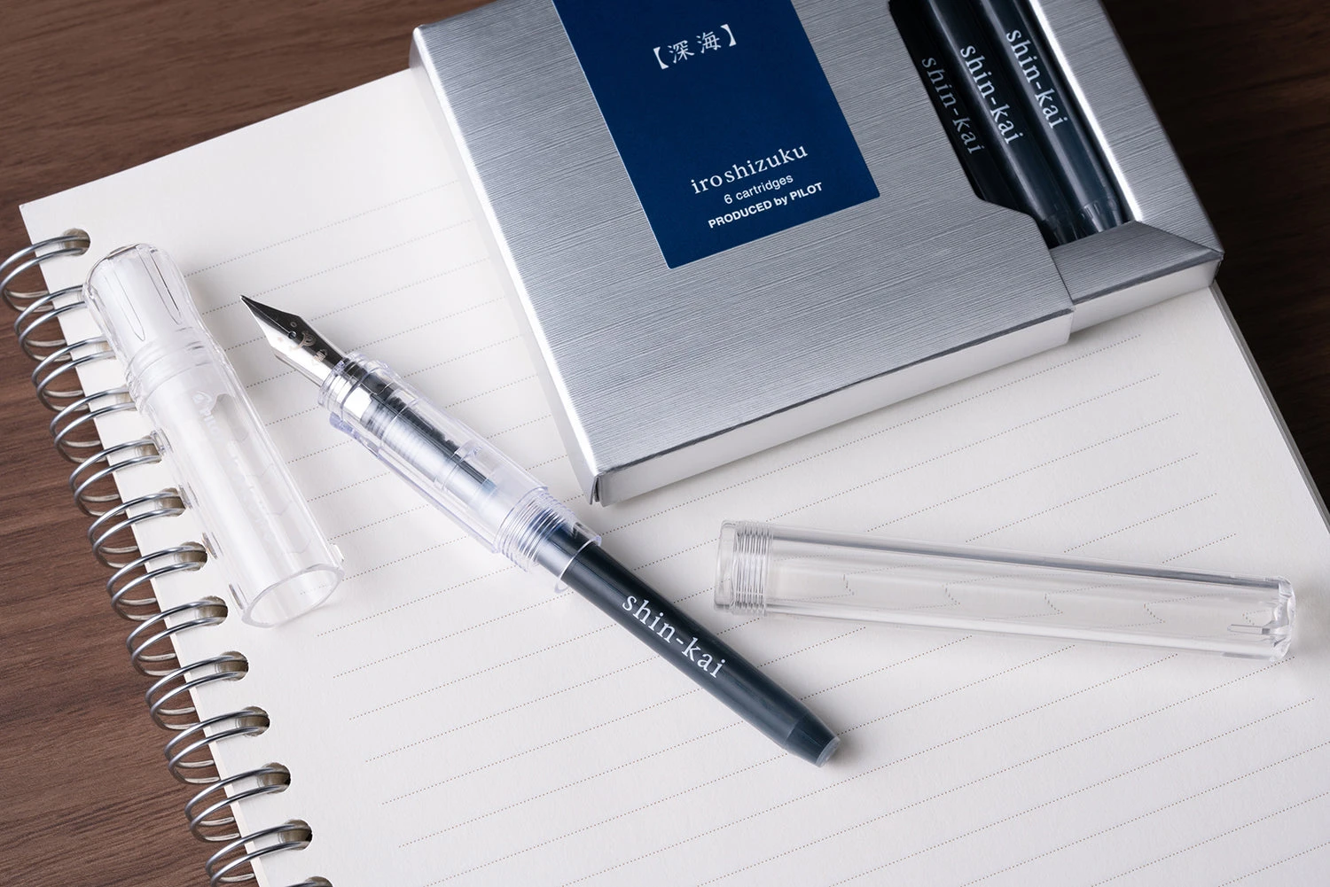 Pilot Iroshizuku Shin-kai - Ink Cartridges 4 Pilot Iroshizuku Shin-kai - Ink Cartridges - Image 2