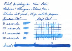 Pilot Iroshizuku Kon-peki - 50ml Bottled Ink -Office Supply Series Store Pilot Iroshizuku Kon peki