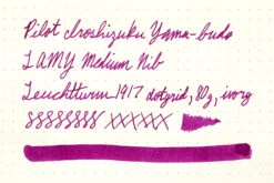 Pilot Iroshizuku Yama-budo - 50ml Bottled Ink -Office Supply Series Store Pilot Iroshizuku YamaBudo InkReview Leuchtturm1917 80g 1 121e400c 547e 41ea 86f9 7c5426fcf3b2