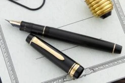 Pilot Justus 95 Fountain Pen - Black/Gold -Office Supply Series Store Pilot Justus95 Black 3