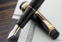 Pilot Justus 95 Fountain Pen - Black/Gold -Office Supply Series Store Pilot Justus95 Black 5