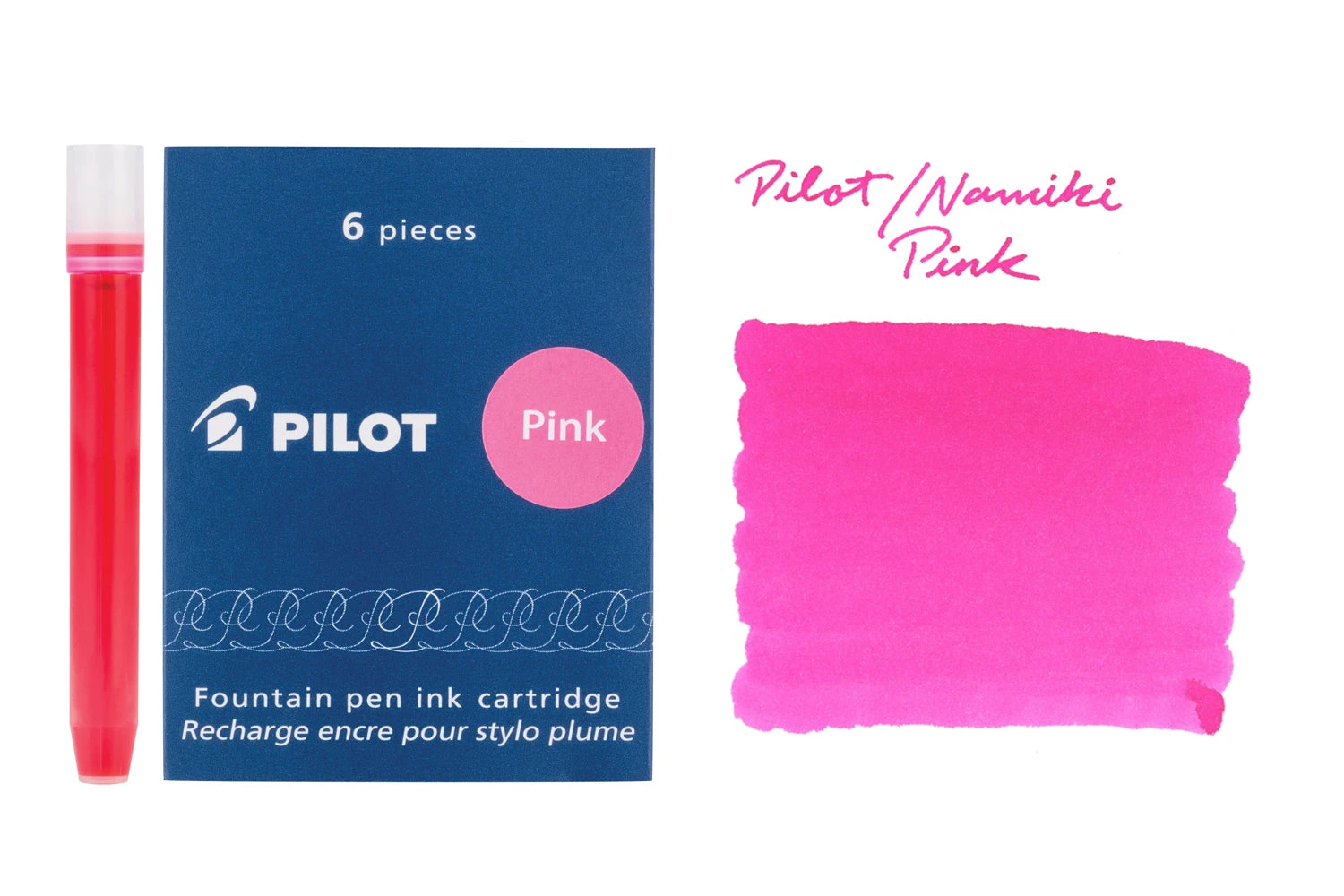 Pilot Namiki Pink - Ink Cartridges 3 Pilot Namiki Pink - Ink Cartridges