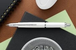 Pilot Vanishing Point Decimo Fountain Pen - White -Office Supply Series Store Pilot Vanishing Point Decimo White 3