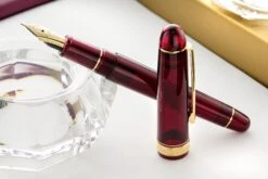 Platinum #3776 Century Fountain Pen - Bourgogne/Gold -Office Supply Series Store Platinum 3776 Century Bourgogne Gold 3