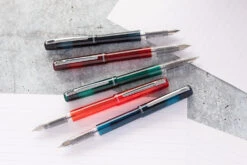 Platinum Prefounte Fountain Pen - Crimson Red -Office Supply Series Store Platinum Prefounte Colors GroupShot 2