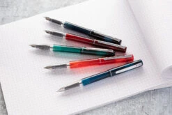 Platinum Prefounte Fountain Pen - Graphite Blue -Office Supply Series Store Platinum Prefounte Colors GroupShot 4 554d3792 9811 4b19 a37e 544dbddd60cb