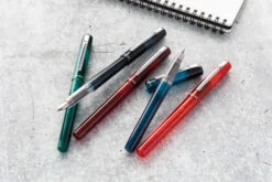 Platinum Prefounte Fountain Pen - Dark Emerald -Office Supply Series Store Platinum Prefounte Colors GroupShot 6