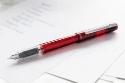 Platinum Prefounte Fountain Pen - Crimson Red -Office Supply Series Store Platinum Prefounte CrimsonRed 2c
