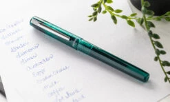 Platinum Prefounte Fountain Pen - Dark Emerald -Office Supply Series Store Platinum Prefounte DarkEmerald 1c